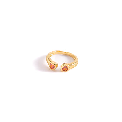ANILLO AJUSTABLE CORAZONES