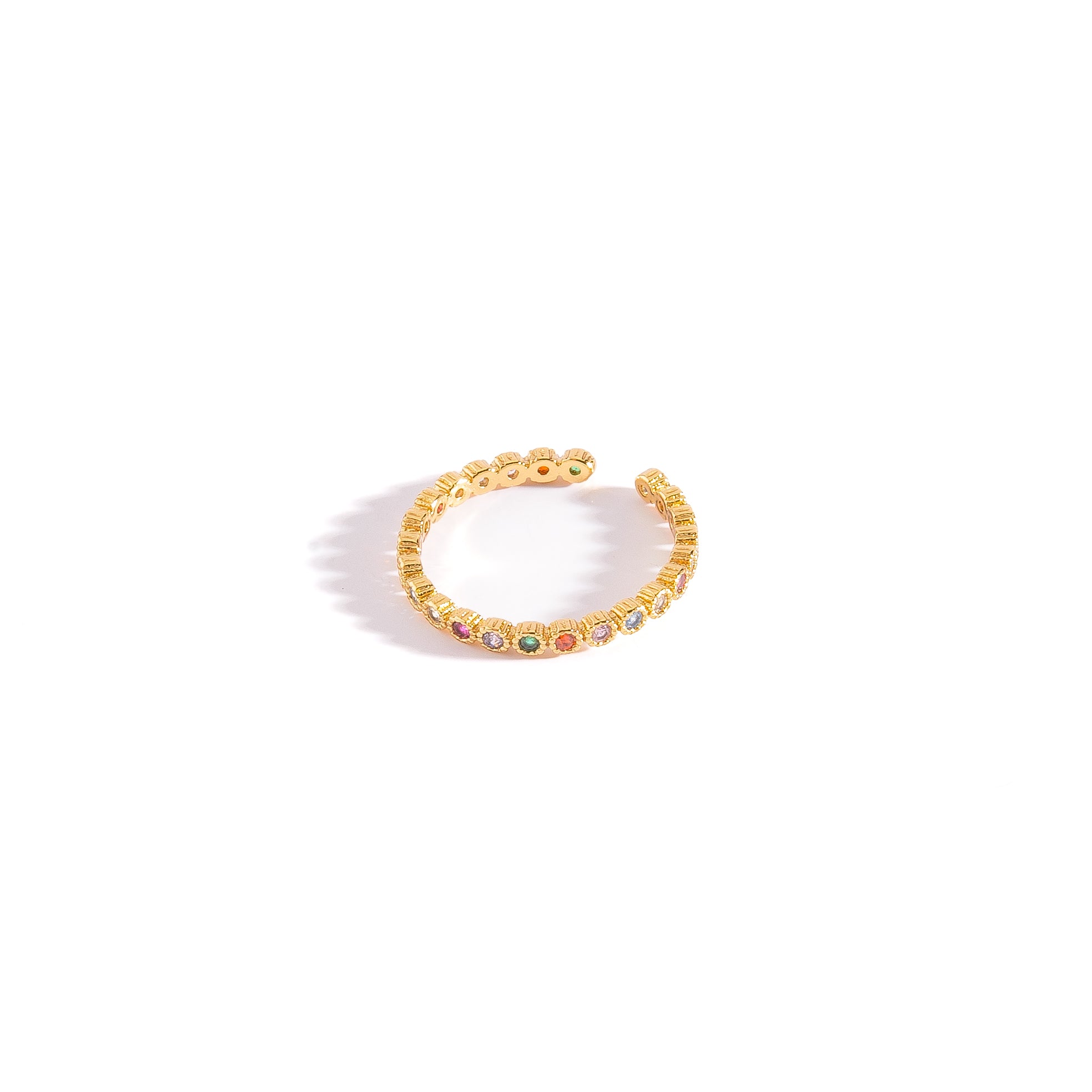 ANILLO AJUSTABLE PIEDRAS VARIOS COLORES